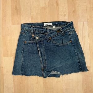 OG Parke Crossover Mini Skirt